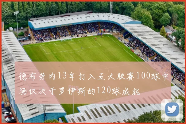 德布劳内13年打入五大联赛100球中场仅次于罗伊斯的120球成就